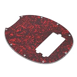 9 Hole Bass Electric Guitar Pickguard, 5 String