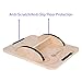 Wooden Balance Board - Wobble Board for Physical Therapy - Rocker Fitness Board for Standing Desks - Includes Bonus Carrying Bag