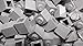 100x Lego Dark Stone Grey 1x1 Bricks Super Pack