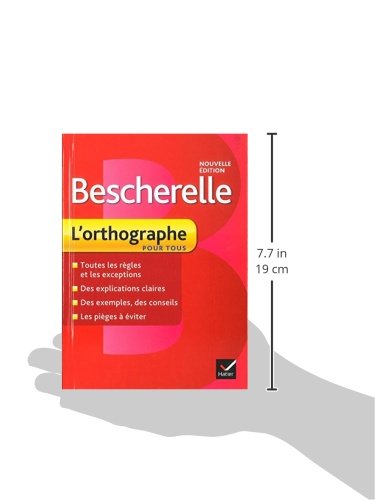 Bescherelle L Orthographe Pour Tous Ucebnice Bescherelle References Amazon De Kannas Claude Fremdsprachige Bucher
