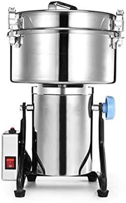 XSMP 110V Chinese herbal medicine grinder grain multi-grain mill powder machine super fine household small dry grinding grinder (4500g)