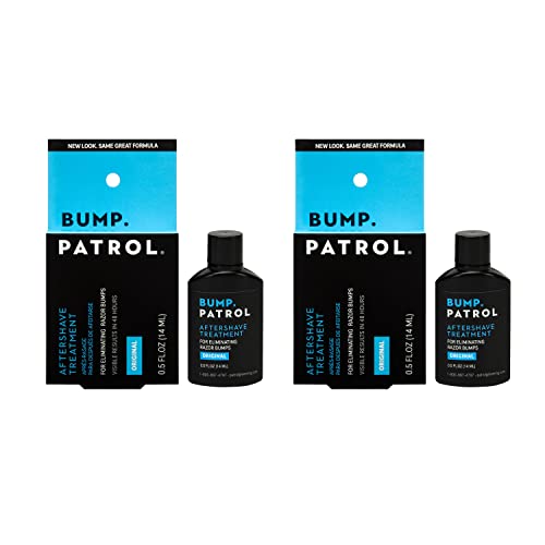 Bump Patrol Original Formula After Shave Bump Treatment Serum Razor