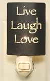 Live, Laugh, Love Night Light ~ Silhouette Nightlight