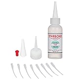 Starbond KEG-50 Flexible Thin, PREMIUM CA - Super Glue plus Extra Cap and Microtips, 2 oz.