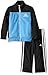 adidas Baby Boys' Tricot Zip Up Jacket and Pant Set, Marina/Black, 18 Months