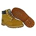 Rugged Blue Steel Toe Waterproof Mens Work Boots - Tan
