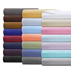 HOMEIDEAS 6 Piece Bed Sheets Set Extra Soft Brushed