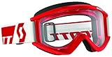 Scott Sports Recoil Xi Goggles with Standard AFC Lens (Red Frame/Clear Lens)