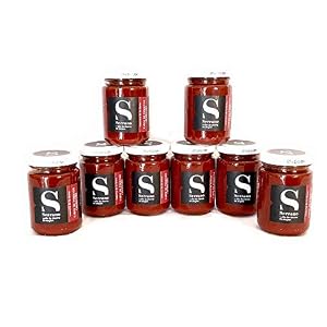 PACK CONSERVAS CARNE DE PIMIENTO CHORICERO x8 (SERRANO) Peso neto: 125 g.