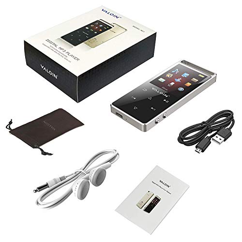 MP3 Music Player with Bluetooth 4.0,Multifuncion Digital Audo Player with Pedometer