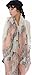 UGET Women's Voile Soft Long Scarf Eiffel Tower Printed Wrap Shawl Stole Scarves