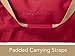 Covermates Keepsakes Garland Duffle Bag - Durable Polyester, Reinforced Handles, Fits up to 25 Foot Garland Depending on Thickness - Holiday Storage, Red