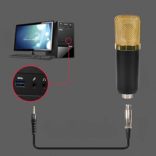 jiumoji BM-700 Professional Capacitive Microphones Kit Anchor Recording Bracket Network K Songs