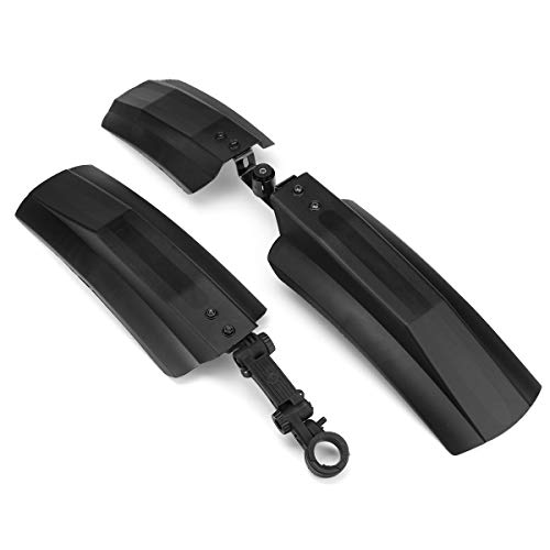 Hvlystory 26 inch Snow Bicycle Bike Front Rear Mudguard Cycling Bike Fender for Fat Tire Mountain Bike