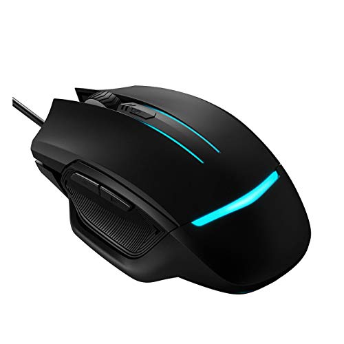 Pictek Gaming Mouse Wired, 3200 DPI, 6 Programmable Buttons (Driver