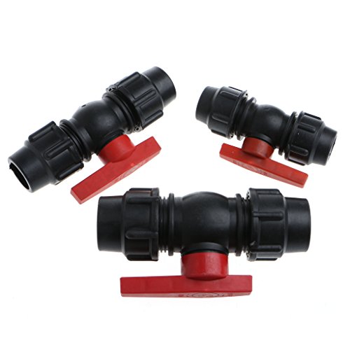 Xiaoyao24 20mm / 25mm / 30mm Wasserrohr Schnellventilstecker PE-Schlauch Kugelhähne Zubehör – Bild 5