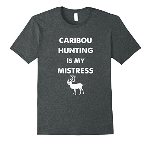 Mens caribou hunting hunter funny t shirt - hunt trip g…
