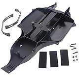 HPI 1/10 Blitz CHASSIS, BATTERY BRACE & TOP PLATE, NERF BARS & FOAM BLOCKS