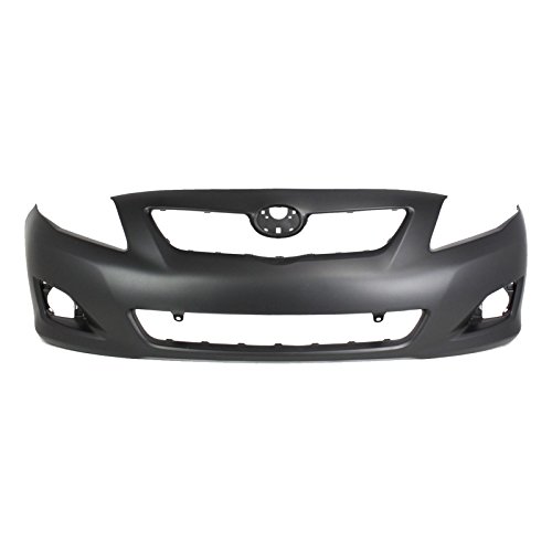 Painted Front Bumper Cover For 2009-2010 Toyota Corolla – Direct Fit, Your Color Choice