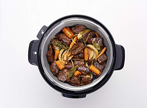 Zavor LUX LCD 4 Quart Programmable Electric Multi-Cooker: Pressure Cooker, Slow Cooker, Rice Cooker, Yogurt Maker, Steamer and more - Stainless Steel (ZSELL01)