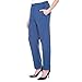 24k By Mr. K Women's Everyday Slacks Pull On Elastic Waist For Dressing Ease