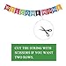 Pre Strung Welcome Home Banner, Colorful Paper Welcome Home Sign Decoration, Sweet Home Decor