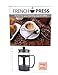 DINY Home & Style French Press with Protective Plastic Exterior - Brew Fresh Coffee and Tea (20 Ounce)