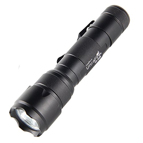UltraFire WF-502B Flashlight 800 Lumen LED 3 Modes Output Run On 18650 Battery (NOT Included)