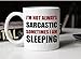 MAUAG Funny Quote Coffee Mug, I'm Not Always Sarcastic Sometimes I'm Sleeping Unique Holiday or Birthday Gifts Cup White, 11 Oz