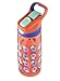 Contigo AUTOSPOUT Straw Striker Kids Water Bottle, 20 oz, Tango Pink Braid