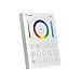 Mi-Light B8 2.4G Wall Mount Panel Remote Controller 8 Zones RGB+CCT Touch Controller Fit for LS2 or 6W/12W RGB+CCT LED Celling Lamp, GU10/MR16 RGBCCT Bulbs