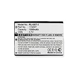 Universal MX-880 Remote Control Battery RLI-007-1 Li-Ion 3.7V (1050 mAh) Battery - Replacement For Universal 11N09T