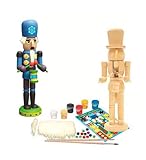 Masterpieces Works of Ahhh Nutcracker Drummer Wood Paint Kit