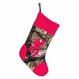 Browning Red and Mossy Oak Camo Christmas Stocking