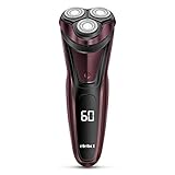 ELEHOT Electric Razor Shaver 3D Rechargeable Beard Trimmer Wet & Dry Waterproof Cordless for Men (RS335)