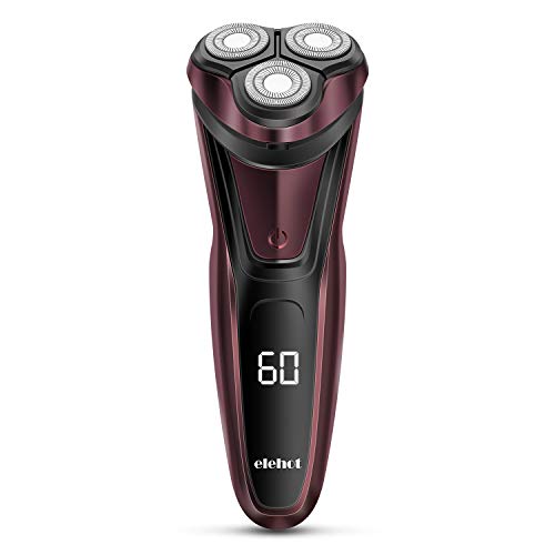 ELEHOT Electric Razor Shaver for Men 3D Rechargeable Beard Trimmer Wet & Dry Waterproof Cordless (RS335)