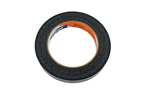 2pk 3/4" in x 60yd Black Masking Tape Extra Sticky PRO Grade High Stick Special Project Painters Tape Painting Trim Arts Crafts School Home Office 21 Days 18MM x 55M .75 inch