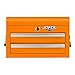 Viper Tool Storage V218MCOR 18-Inch 2-Drawer 18G Steel Mini Storage Chest w/ Lid Compartment, Orange