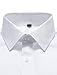 Alimens & Gentle French Cuff Regular Fit Dress Shirts (Cufflink Included) White