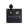 IZTOSS-DC12V-24V-DC-4-gang-Waterproof-marine-boat-RV-blue-led-switch-panel-with-led-Power-socket-and-42A-double-USB IZTOSS-DC12V-24V-DC-4-gang-Waterproof-marine-boat-RV-blue-led-switch-panel-with-led-Power-socket-and-42A-double-USB