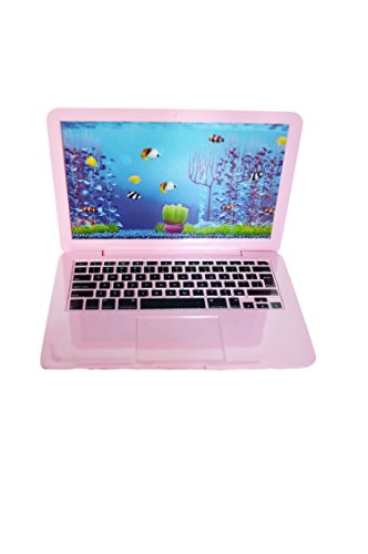 My Brittany's Pink Laptop for American Girl Dolls with Aquarium Screen Saver