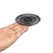 FridayFun Tri-Spinner Fidget Black EDC ADHD Focus Toy With Longer rotation and Smaller Friction, Great for Deep Thought & Anxiety Relief