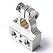 WINOMO Positive Negative Terminal With Two 1/0 Gauge and Two 8 Gauge Outlet for Car Battery