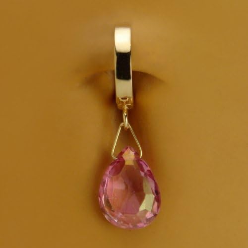 TUMMYTOYS BELLY NAVEL RING 14K YELLOW GOLD PINK QUARTZ. Easy snap-in TummyToys Belly Button Rings The Highest Quality. Belly Rings That Will Change Your Life. Money Back, 100% guarantee.