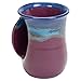 Clay in Motion Handwarmer Mug - Left Hand (Purple Passion)