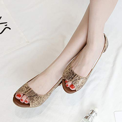 Mysky Popular Summer Women Fish Mouth Breathable Hollow Comfy Wedge Single Shoes Peas Shoes Lazy Shoes Sandals - Thumbnail 3