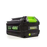 Greenworks L-600 40V 6AH Smart Lithium-Ion USB Battery, 6.0 Ah