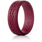 KAUAI - Silicone Wedding Rings - Largest Leading Brand, from The Latest Artist Design Innovations to Leading-Edge Comfort: Pro-Athletic Ring Elegance Collection for Men and Women