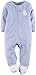 Carter's Baby Girls' Dot Terry Footie (Baby) - Mouse - Newborn