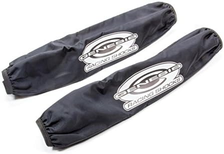 Genesis Shocks 3820B 17 in Long 2.5 in ID Black Nylon Shock Cover 2 pc